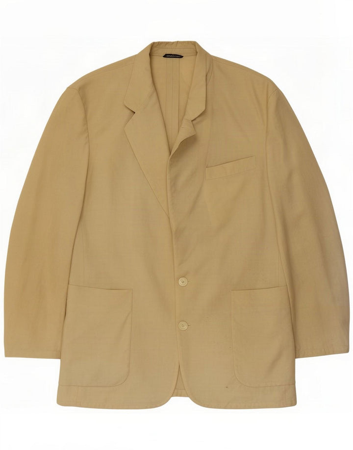 Vintage Herre 2-knaps blazerjakke UK 36 mall Beige