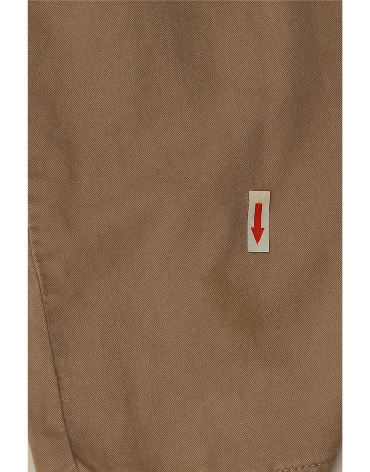 Zara Dame Straight Cargo Bukser EU 38 Small W28 L33 Beige