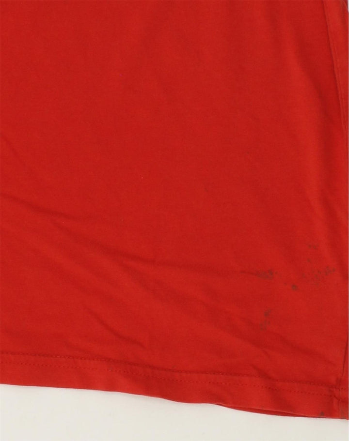 PUMA Boys Graphic T-Shirt Top 13-14 Years Red Cotton | Vintage Puma | Thrift | Second-Hand Puma | Used Clothing | Messina Hembry 