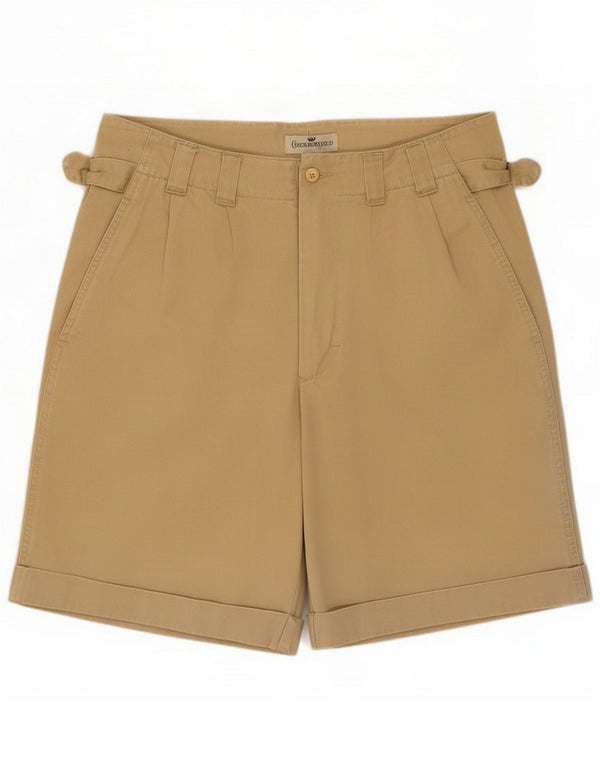 Chesterfield Herre Pegged Chino Shorts Large W34 Beige