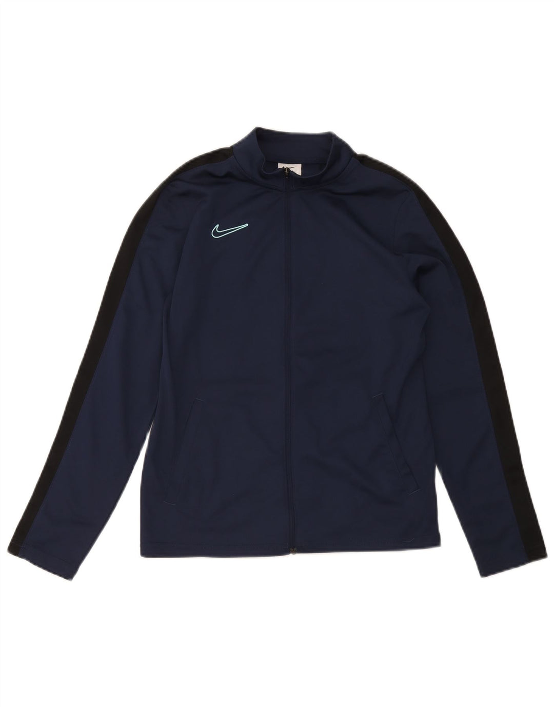 Nike drenge Dri Fit træningsdragt topjakke 12-13 år Stor marineblå