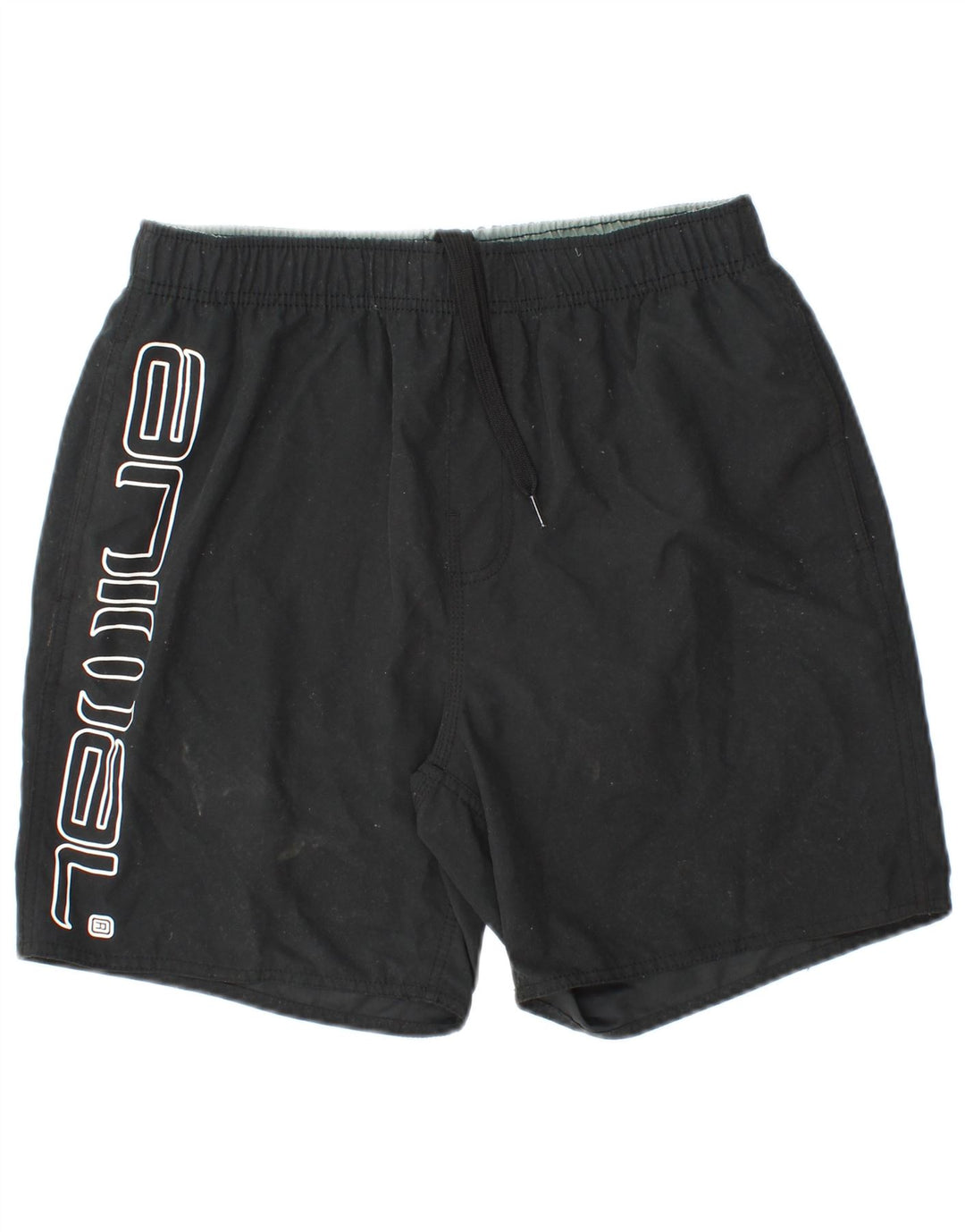 ANIMAL Herre grafiske badeshorts Stor sort polyester
