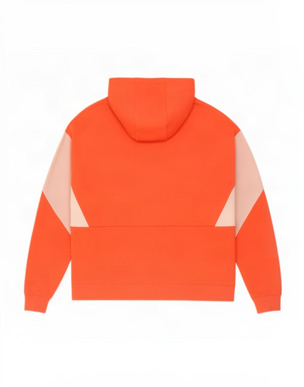 Nike oversized hættetrøje til kvinder DK 16 Large Orange Colourblock Bomuld