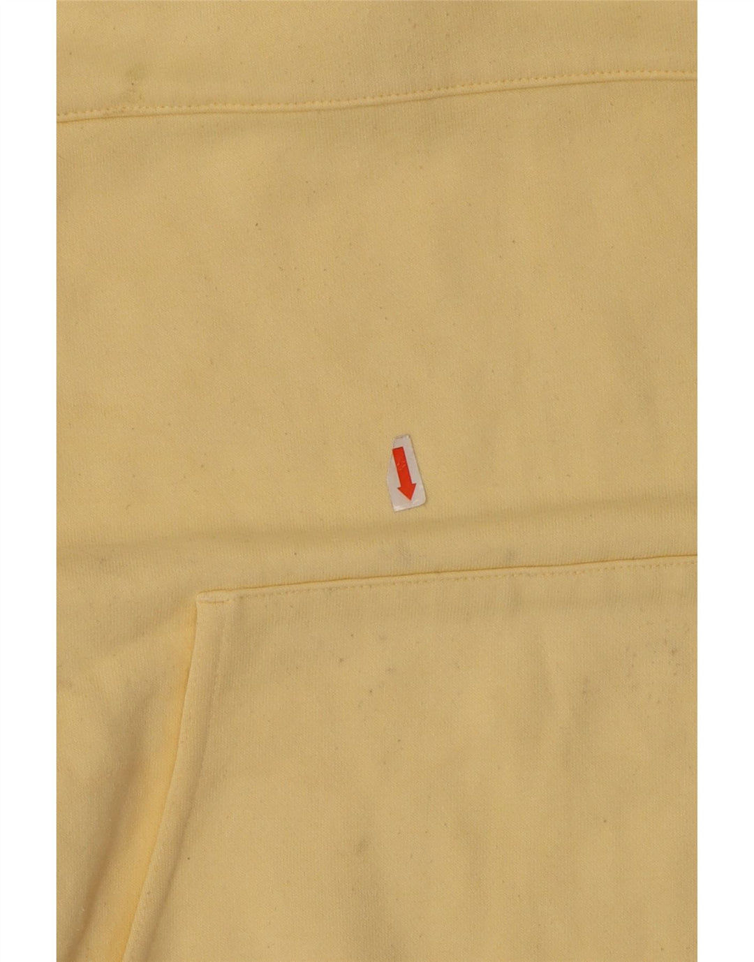 Adidas Dame Oversized Hoodie Jumper UK 14 Medium Gul Bomuld