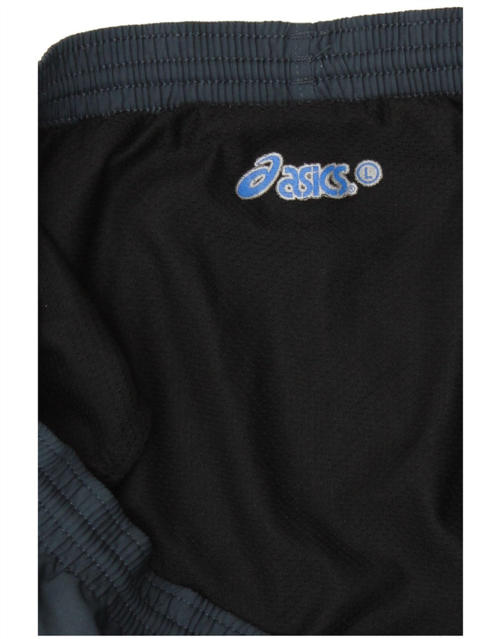 Asics Dame Sports Shorts UK 14 Large Grå Polyester Sports