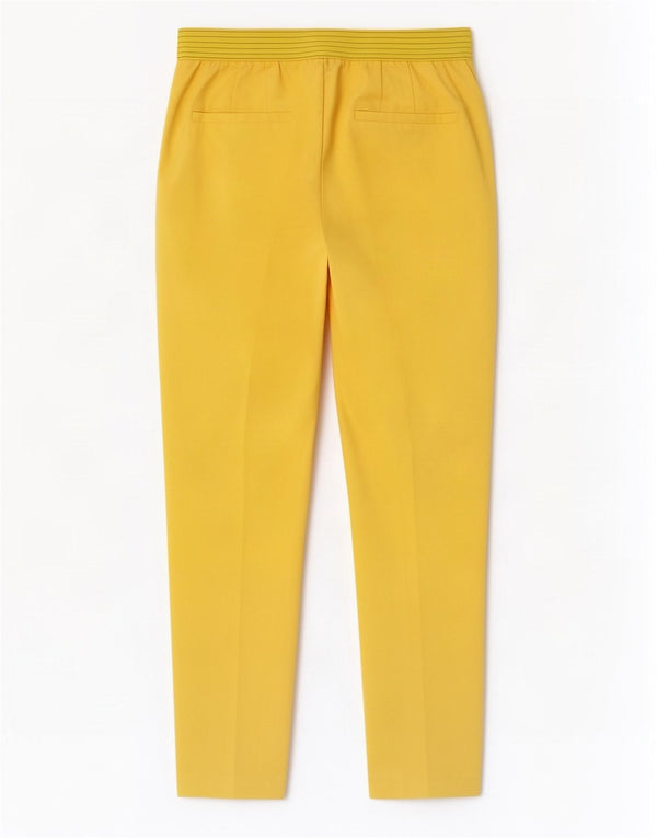 Zara Dame Slim Chino Bukser Medium W28 L27 Gul