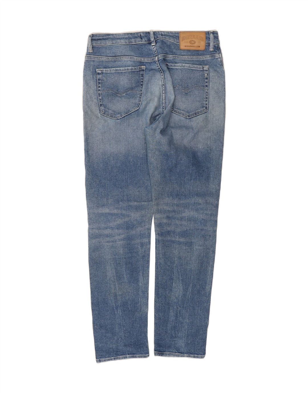 REPLAY Womens Slim Jeans W30 L30 Blue Cotton Vintage Replay and Second-Hand Replay from Messina Hembry 