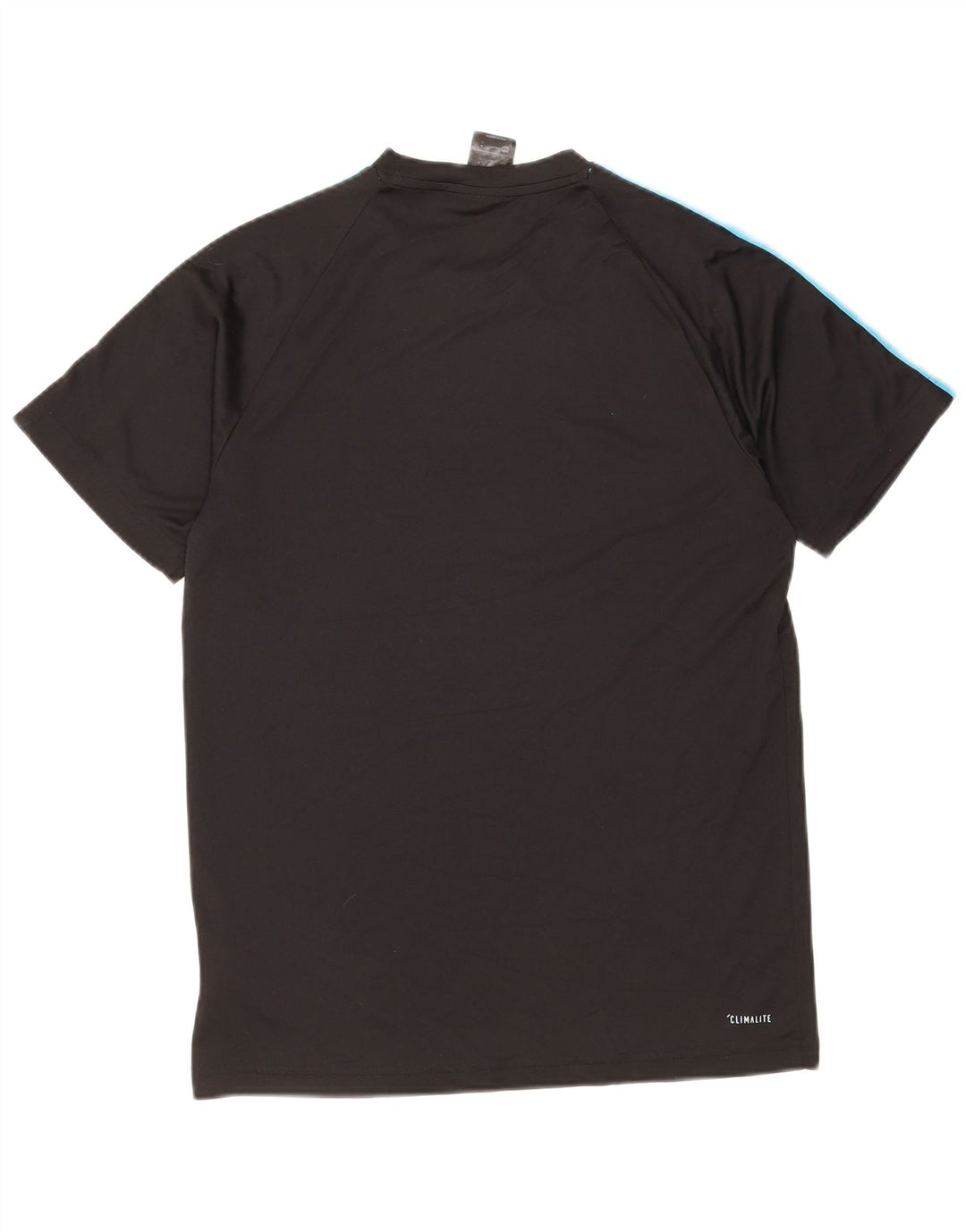 Adidas Herre Climalite T-Shirt Top Medium Sort Polyester