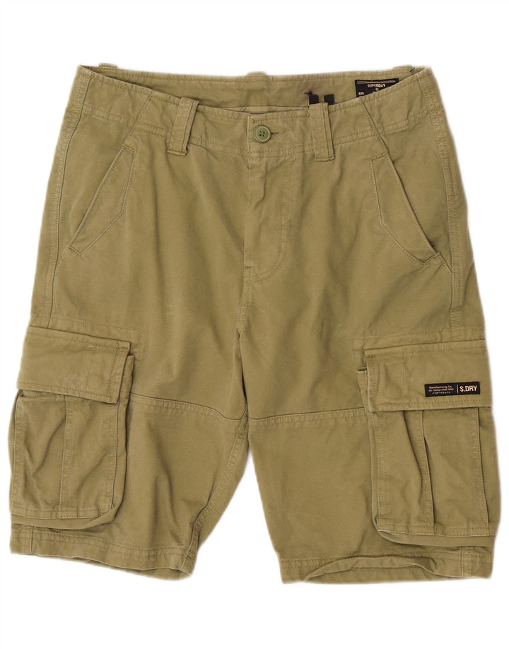 Superdry Herre Cargo Shorts W32 Medium Khaki Bomuld