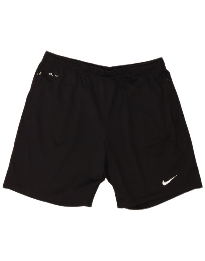 Nike Herre Dri Fit sportsshorts XL sort polyester