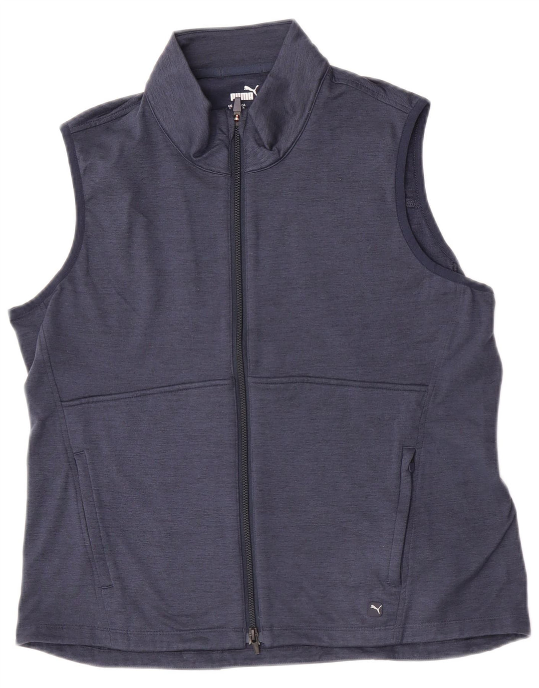 Puma Dame Ærmeløs træningsdragt Topjakke UK 16 Large Navy Blue