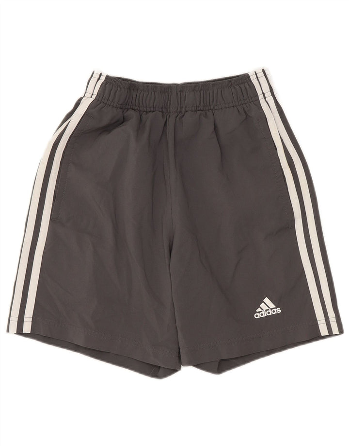ADIDAS Sportsshorts til drenge 9-10 år XS Grå polyester