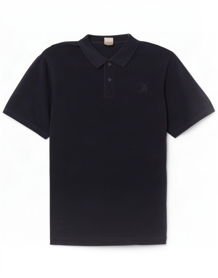 The North Face herre poloshirt Medium marineblå bomuld