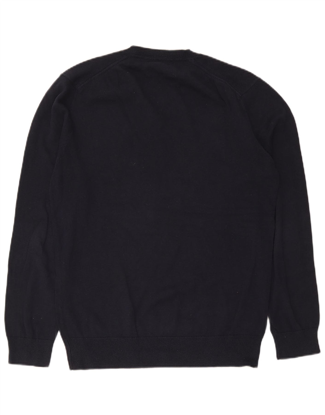 French Connection Herre V-hals sweater Medium Marineblå Bomuld
