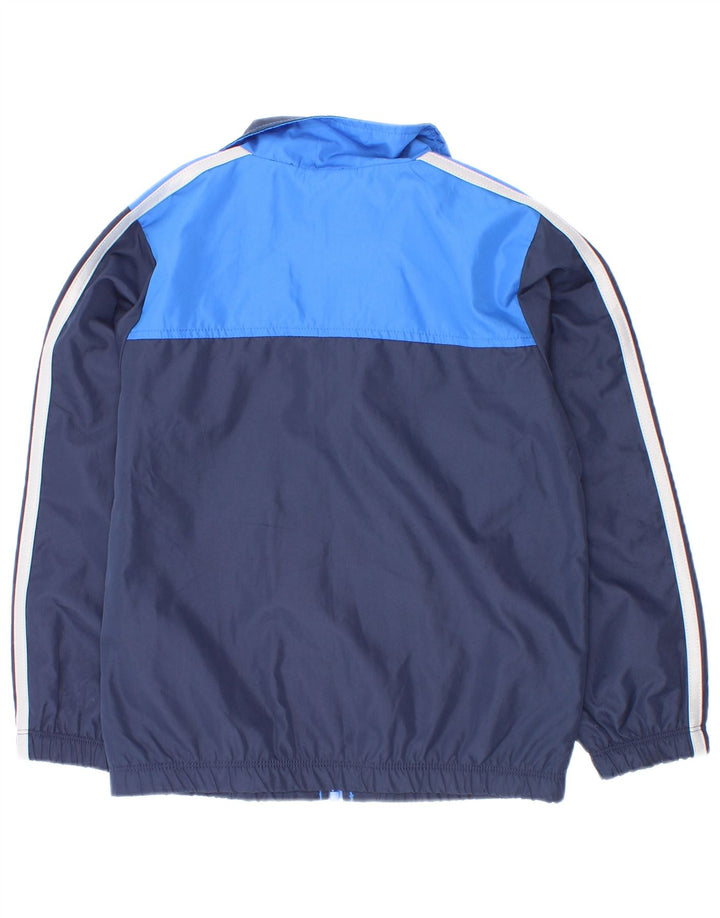 Adidas Træningsdragt Topjakke til drenge 3-4 år Navy Blue Colourblock Polyester