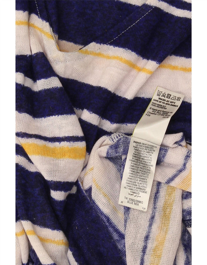 Marks & Spencer Dame 3/4-ærmet Jumper Dress UK 10 Small Multicolor