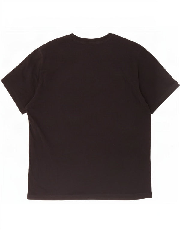 Champion Mens Graphic T-Shirt Top 2XL Black
