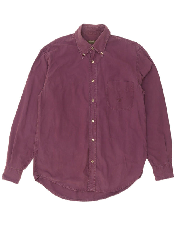 Henry Cottons Herreskjorte str. 41 Medium Lilla Bomuld