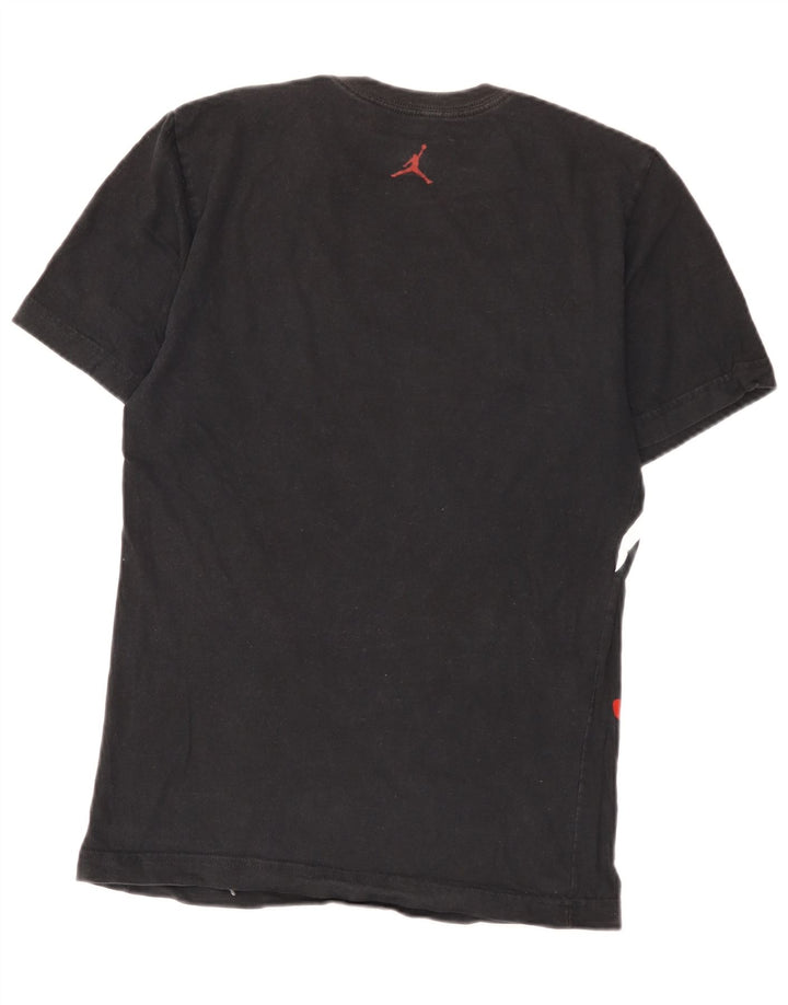 Jordan Herre grafisk T-shirt top lille marineblå bomuld