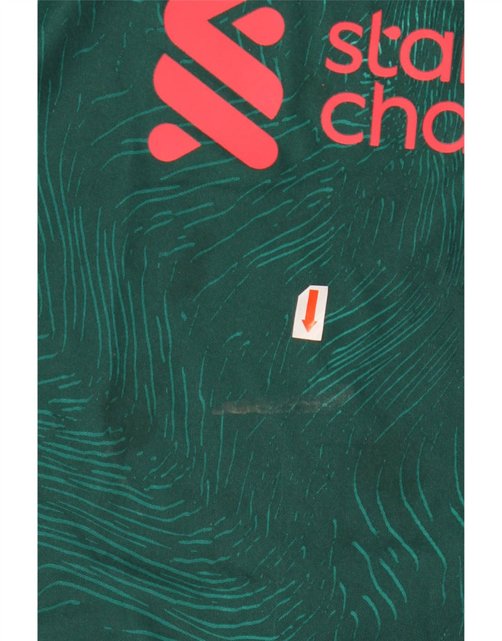 NIKE drenge grafisk t-shirt top 11-12 år grøn polyester