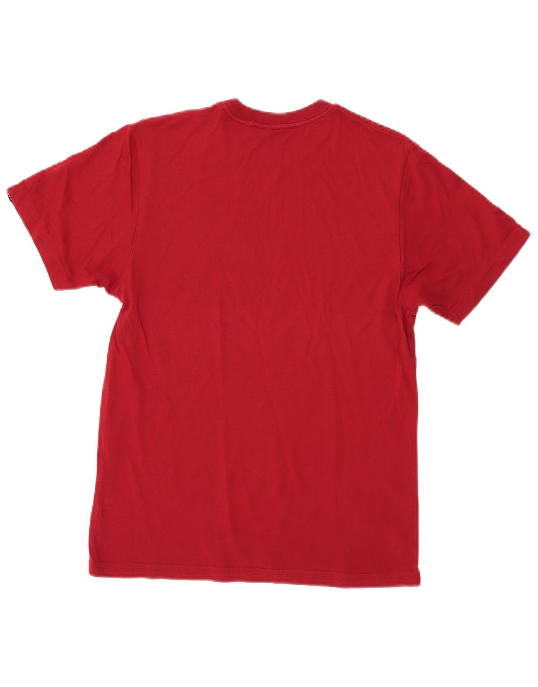 Vans Drenge Grafisk T-Shirt Top 11-12 År Stor Rød Bomuld