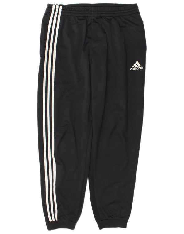 Adidas Træningsdragt til mænd Joggers UK 40/42 Medium Sort Polyester