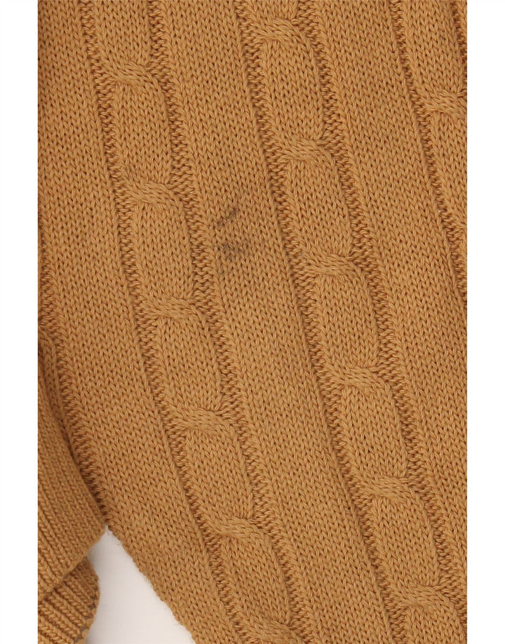 Herman Herre V-hals sweater XL Brun Bomuld