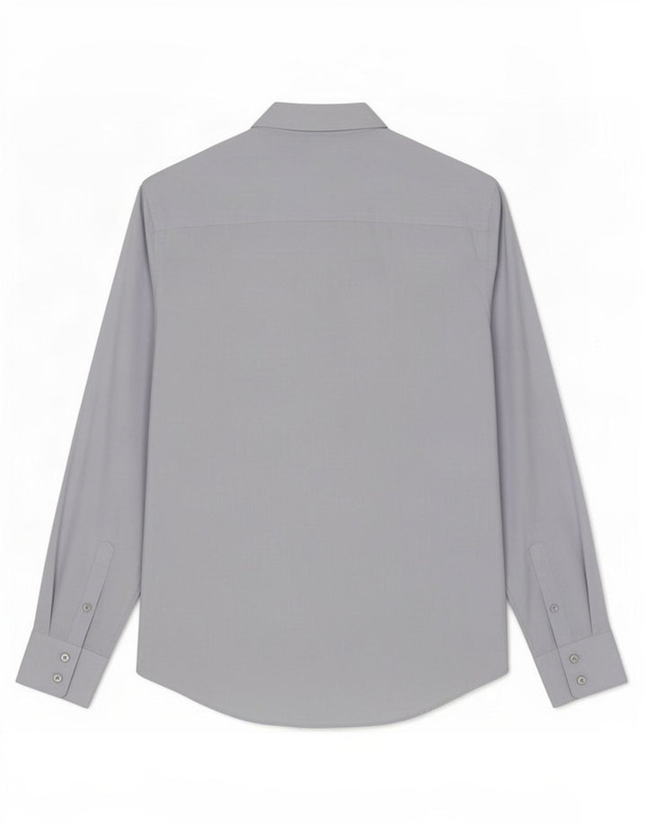 Calvin Klein Herre Slim Fit skjorte, stor grå