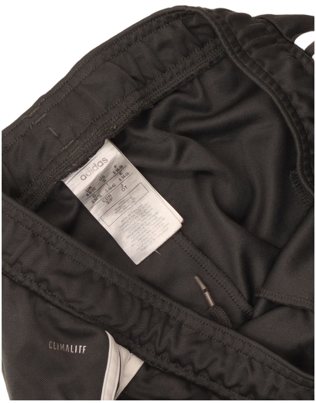 Adidas Træningsdragtsbukser til mænd UK 8/10 Small Black Polyester