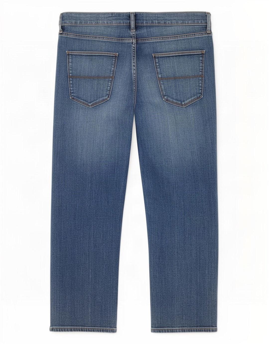 Marks & Spencer Straight Jeans til mænd W34 L27 blå bomuld