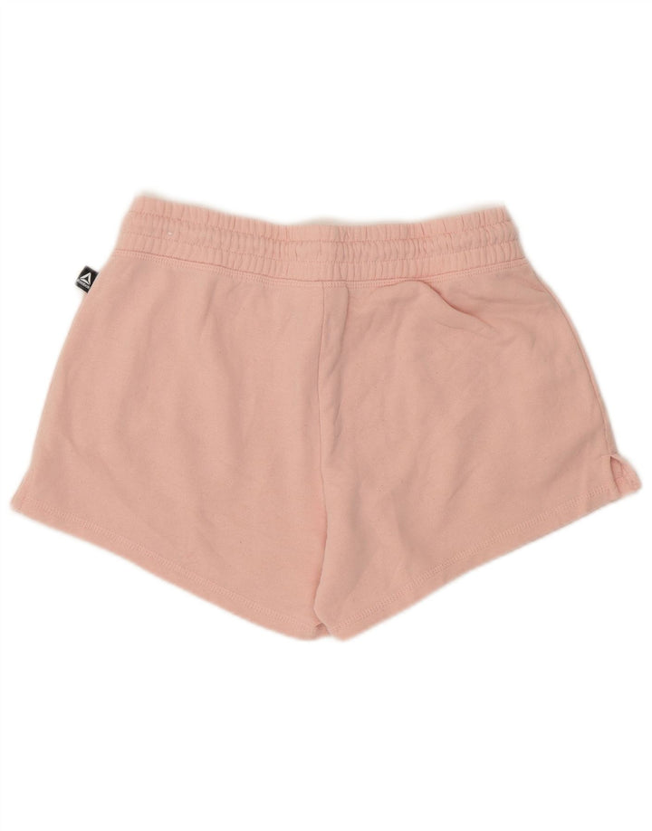 Reebok Sportsshorts til kvinder UK 10 Small Pink Bomuld