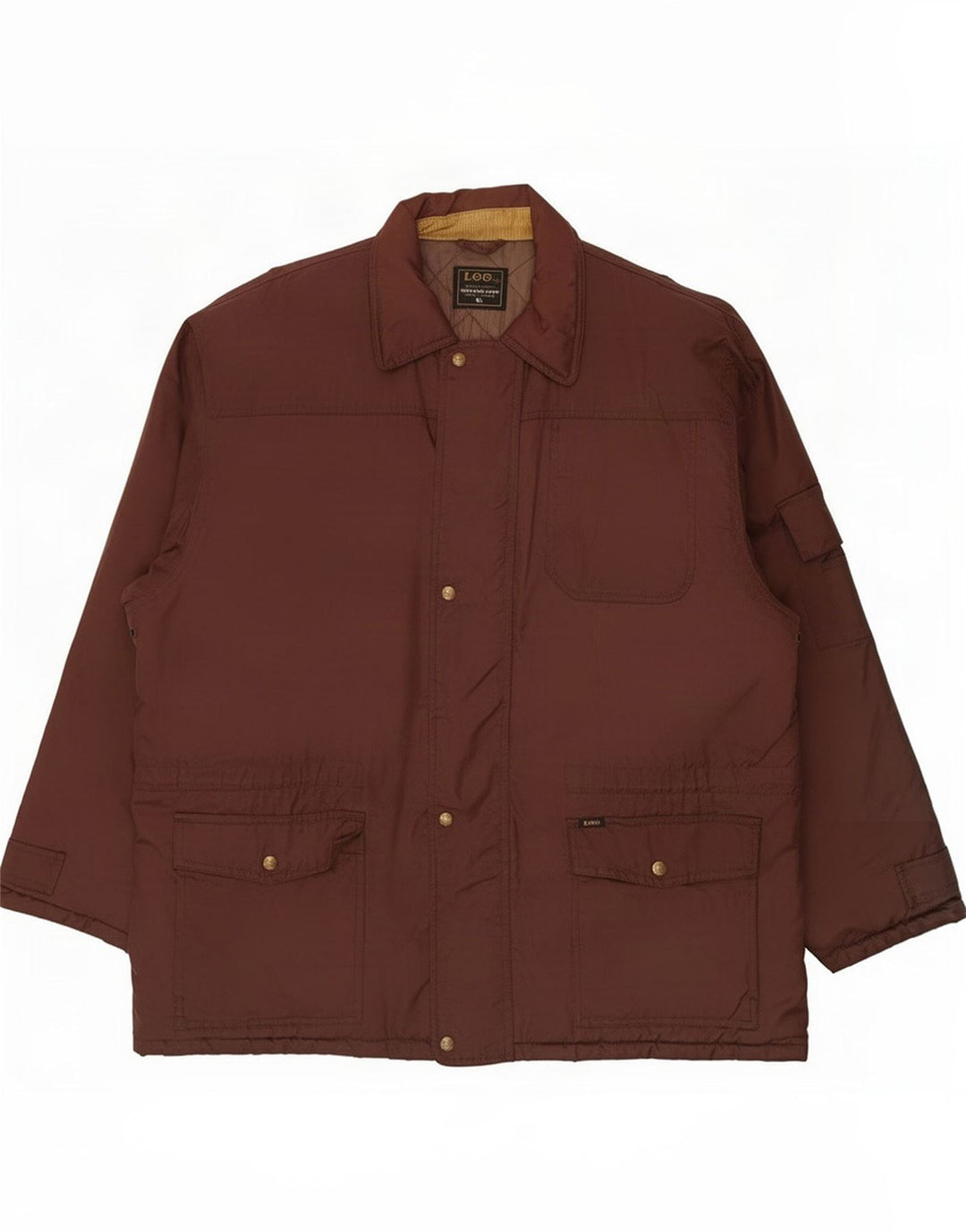 Lee Polstret Herrejakke UK 42 XL Brun Nylon