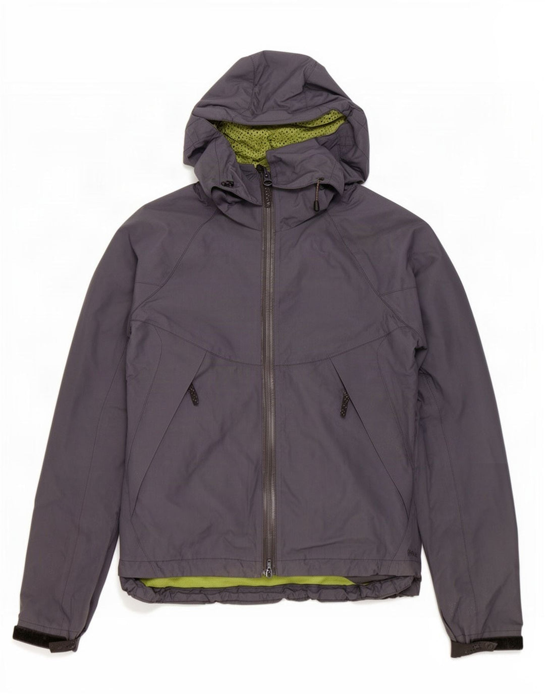 Fat Face Dame Hætte Windbreaker Jacket UK 8 Small Navy Blue Polyester