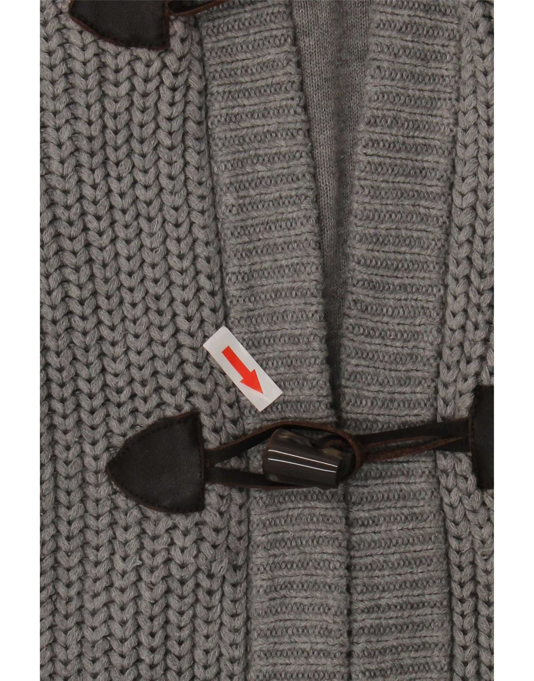 Tommy Hilfiger Herre hætte cardigan sweater Medium Grå Bomuld