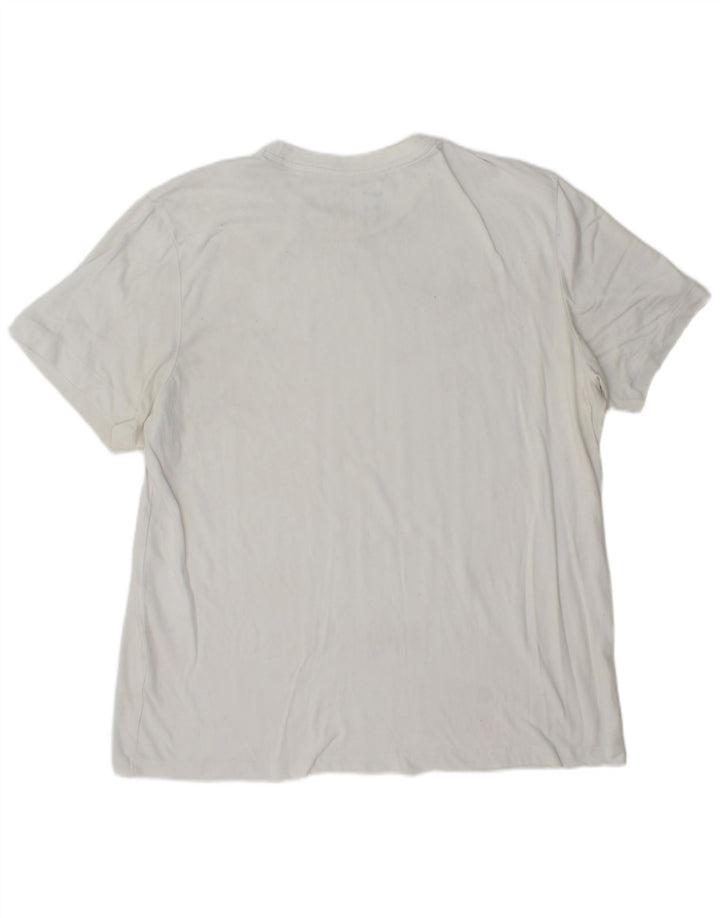 Nike Herre Dri Fit T-Shirt Top XL Hvid