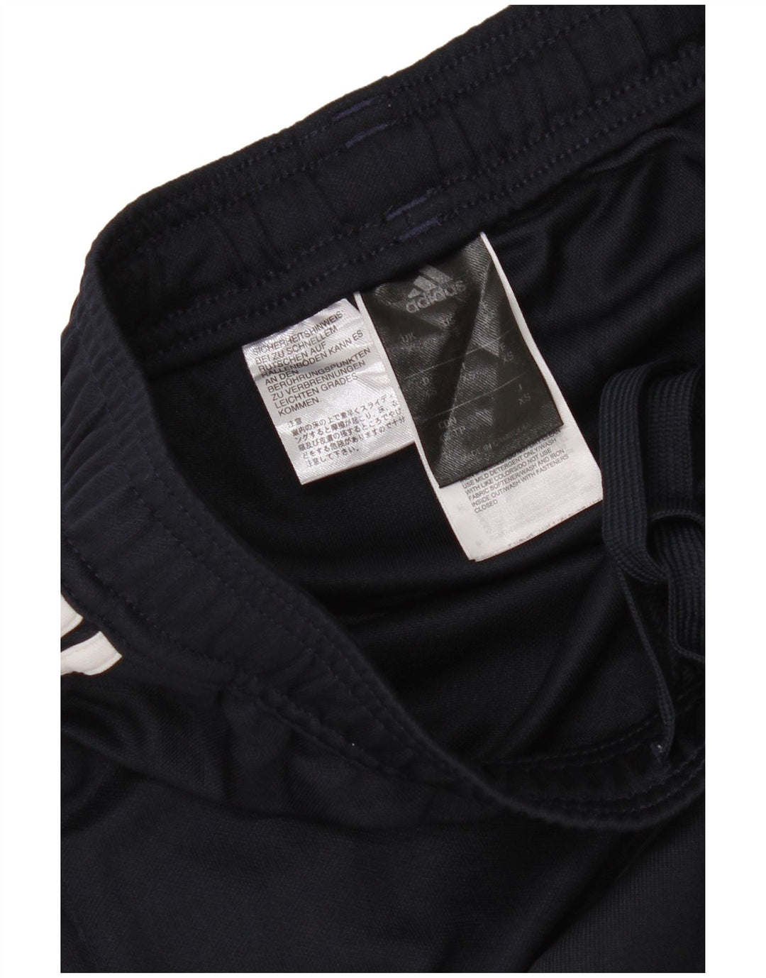 Adidas træningsdragt bukser til kvinder UK 4 XS marineblå polyester