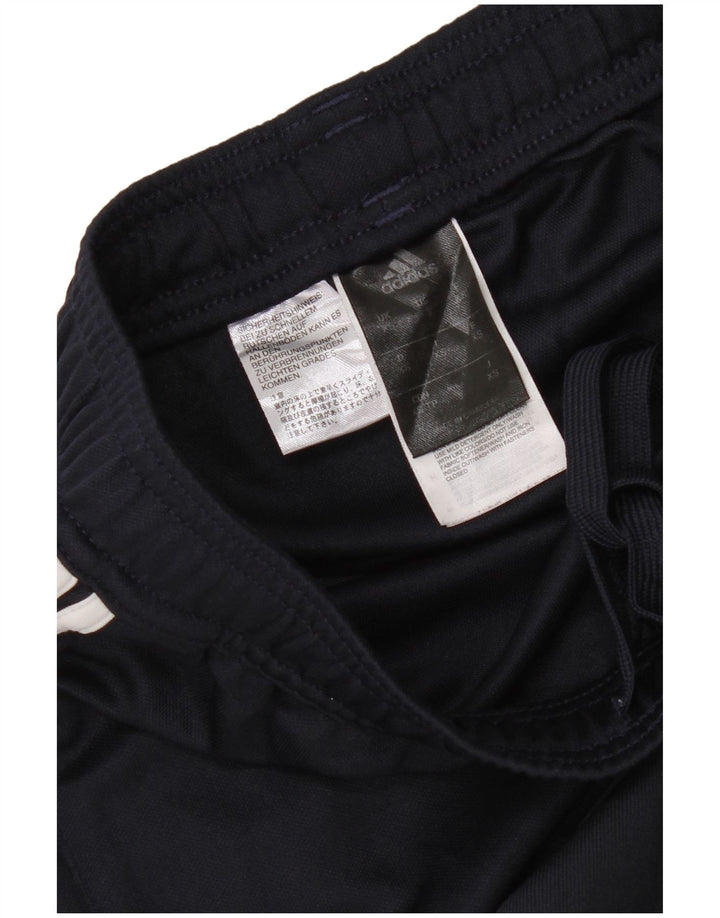 Adidas træningsdragt bukser til kvinder UK 4 XS marineblå polyester