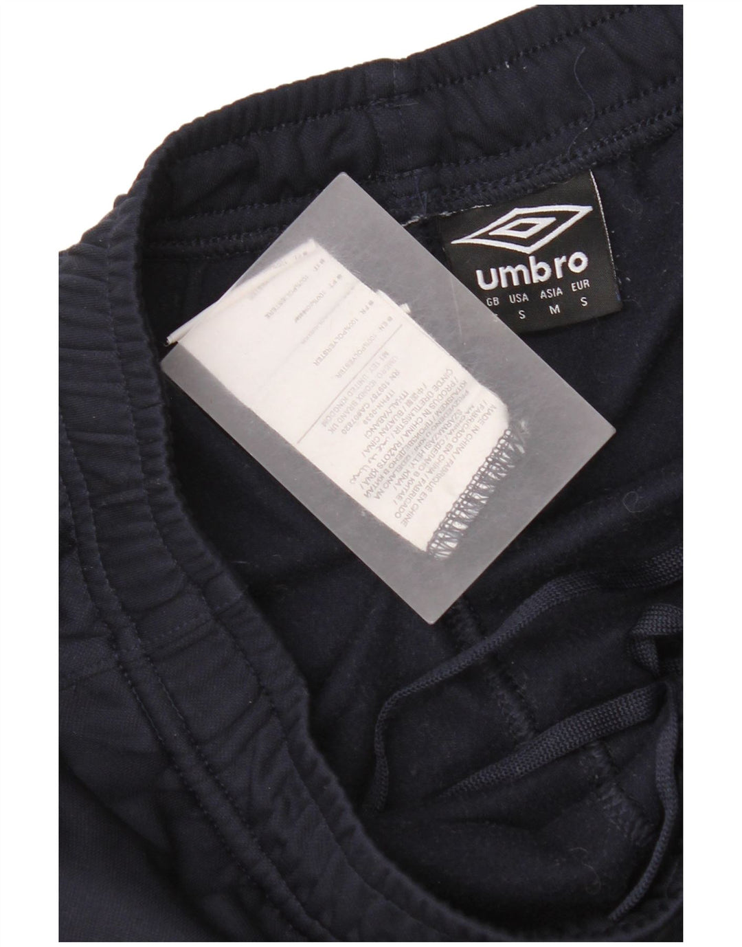 Umbro Herre grafisk træningsdragt Bukser Joggers Small Navy Blue Polyester