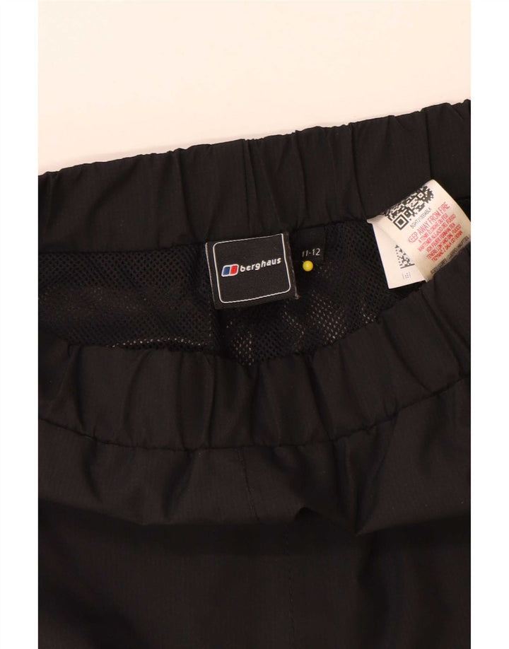 Berghaus Boys Vandtætte Bukser 11-12 År Sort Polyester