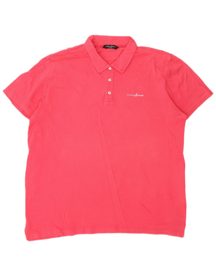 Guess By Marciano Herre poloshirt XL Pink Bomuld