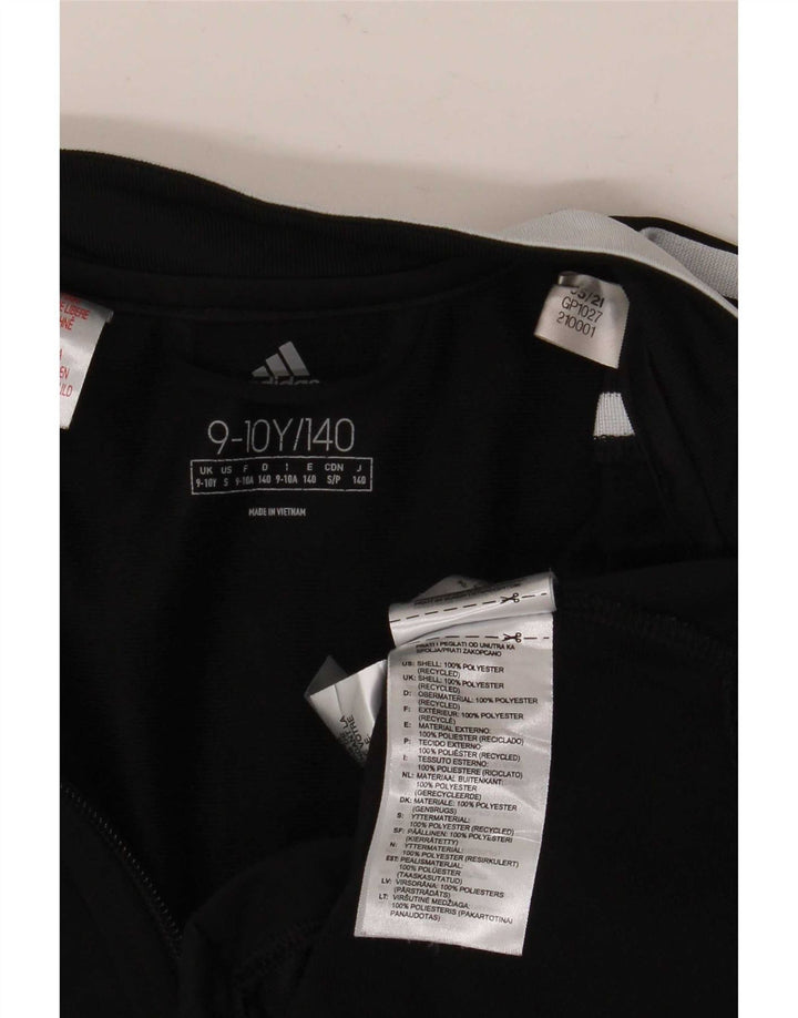 Adidas Træningsdragt Topjakke til drenge 9-10 år Sort Colourblock Polyester