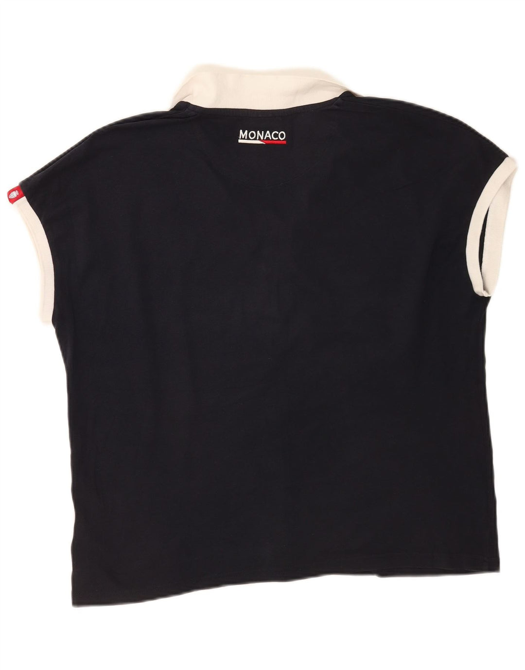 KAPPA oversized poloshirt til kvinder UK 16 Large Navy Blue