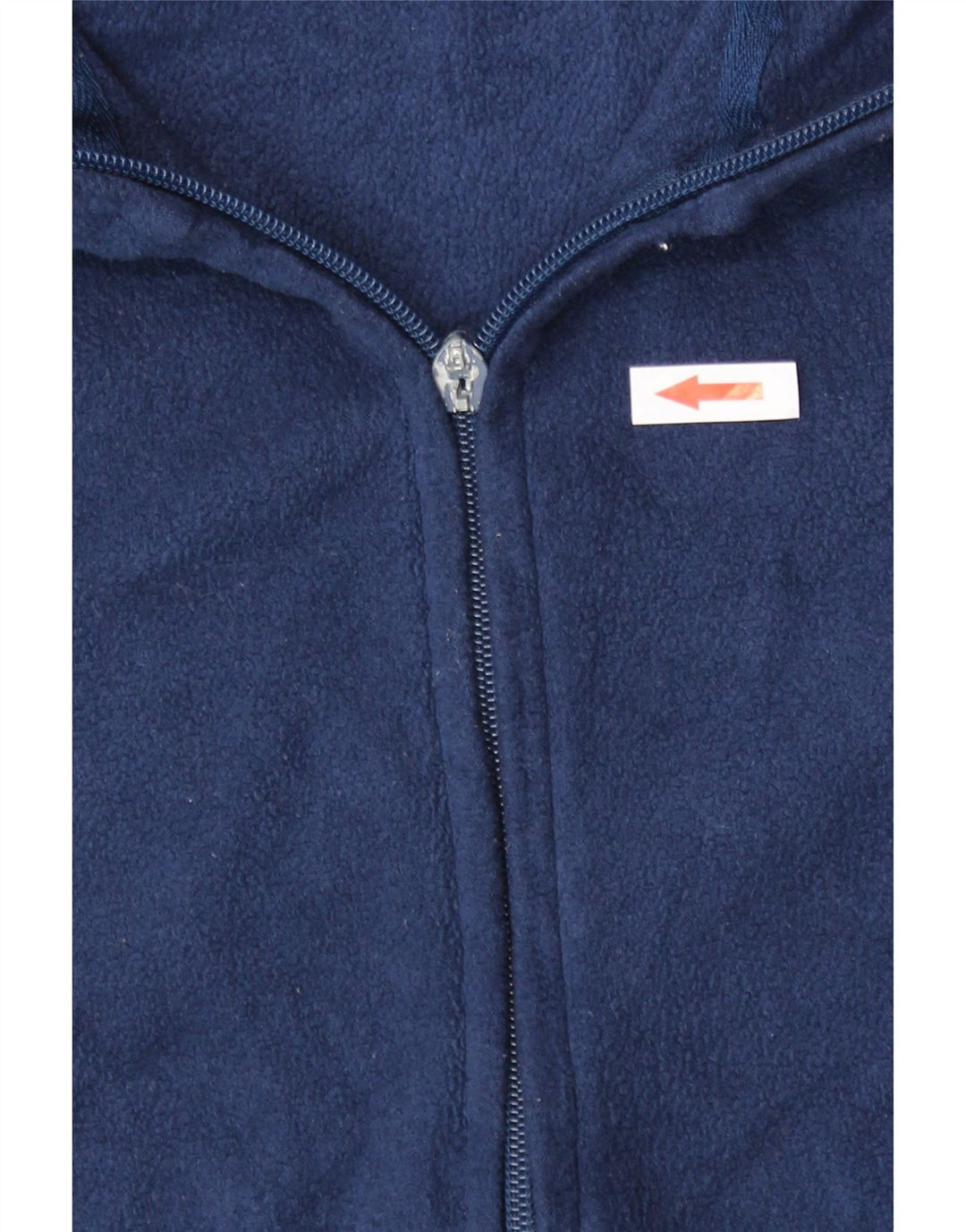 Marks & Spencer Fleecejakke til kvinder UK 14 Mellem marineblå polyester