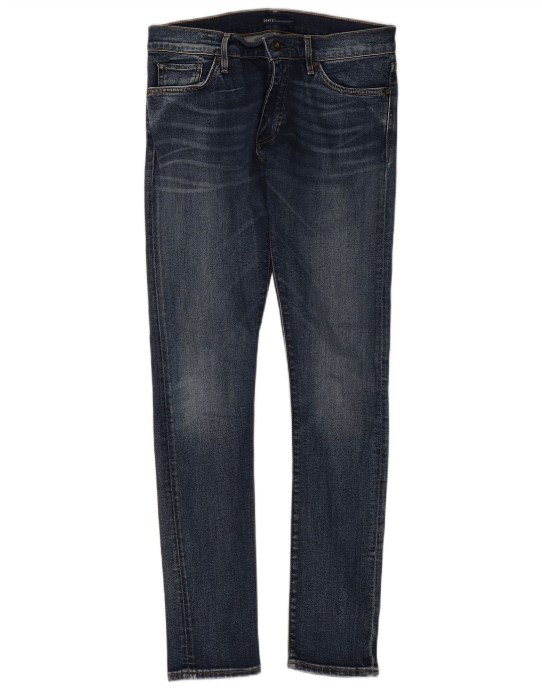 Levi's skinny jeans til kvinder W32 L29 blå bomuld