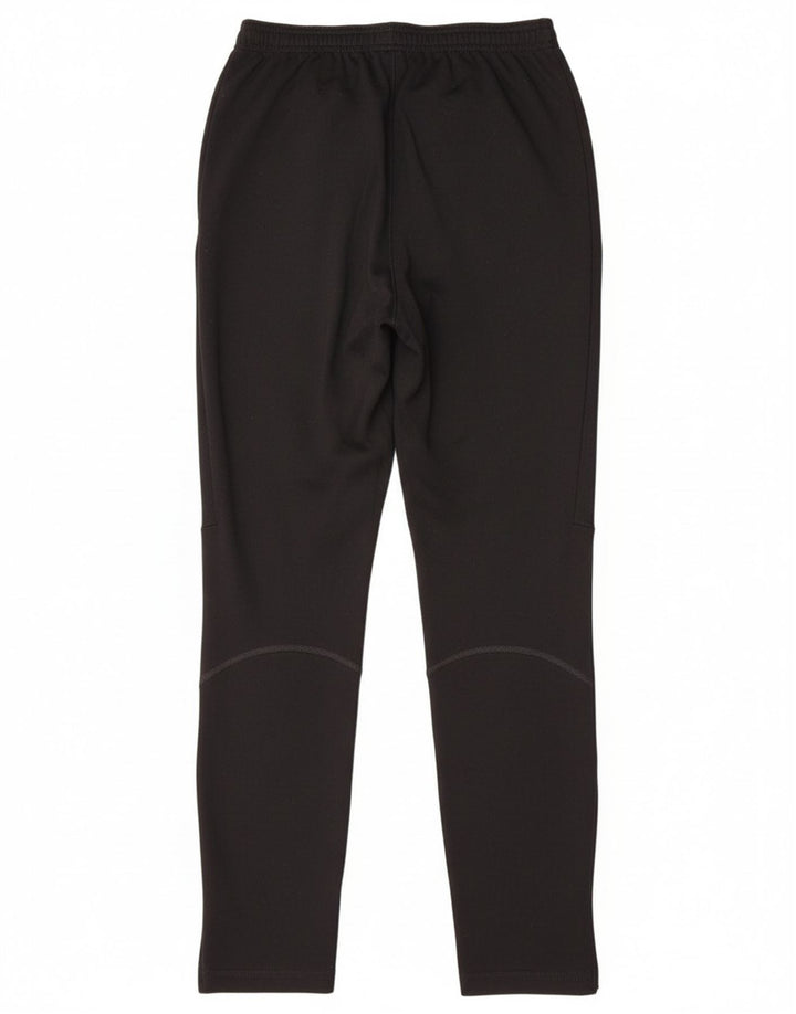 NIKE Boys Dri Fit Tracksuit Trousers 13-14 Years XL  Black Polyester