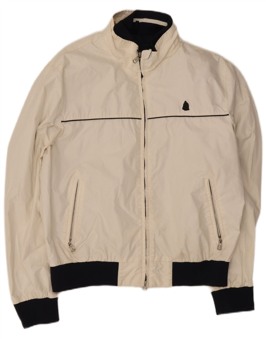 Marina Yachting Herre Bomber Jacket UK 54 2XL Hvid Colourblock Polyester