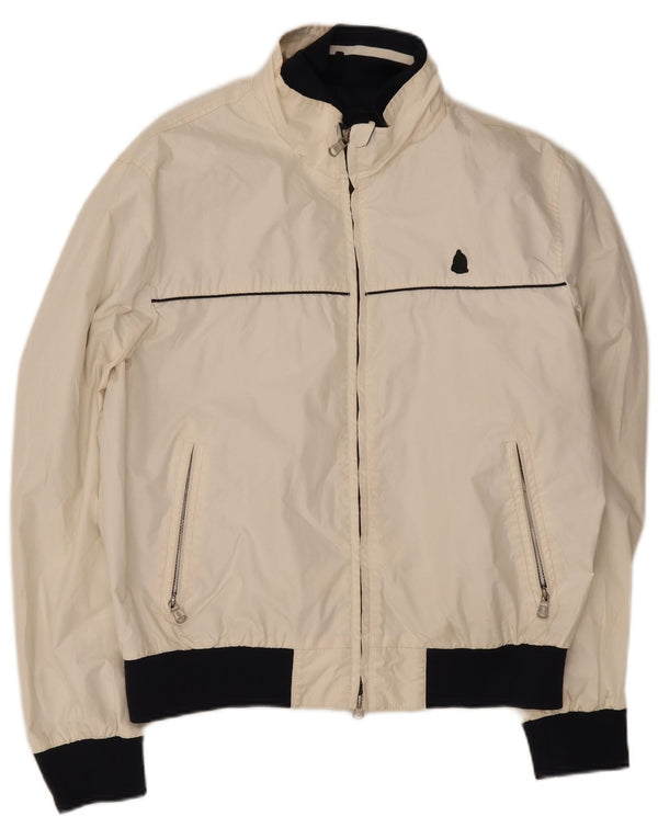 Marina Yachting Herre Bomber Jacket UK 54 2XL Hvid Colourblock Polyester
