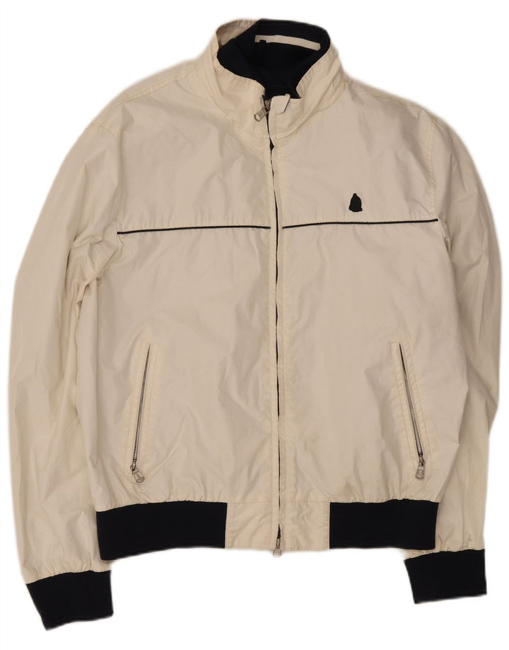 Marina Yachting Herre Bomber Jacket UK 54 2XL Hvid Colourblock Polyester