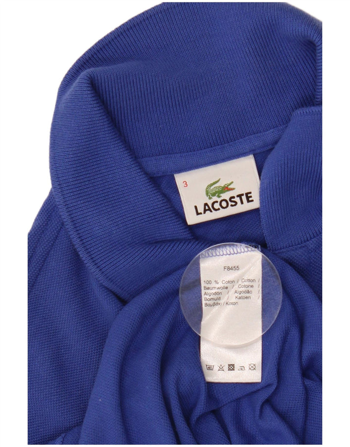 Lacoste herre poloskjorte str. 3 Lille blå bomuld