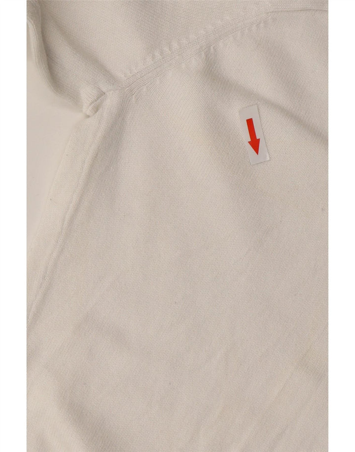 ARMANI EXCHANGE Herre Crew Neck Jumper Sweater Stor Hvid Bomuld